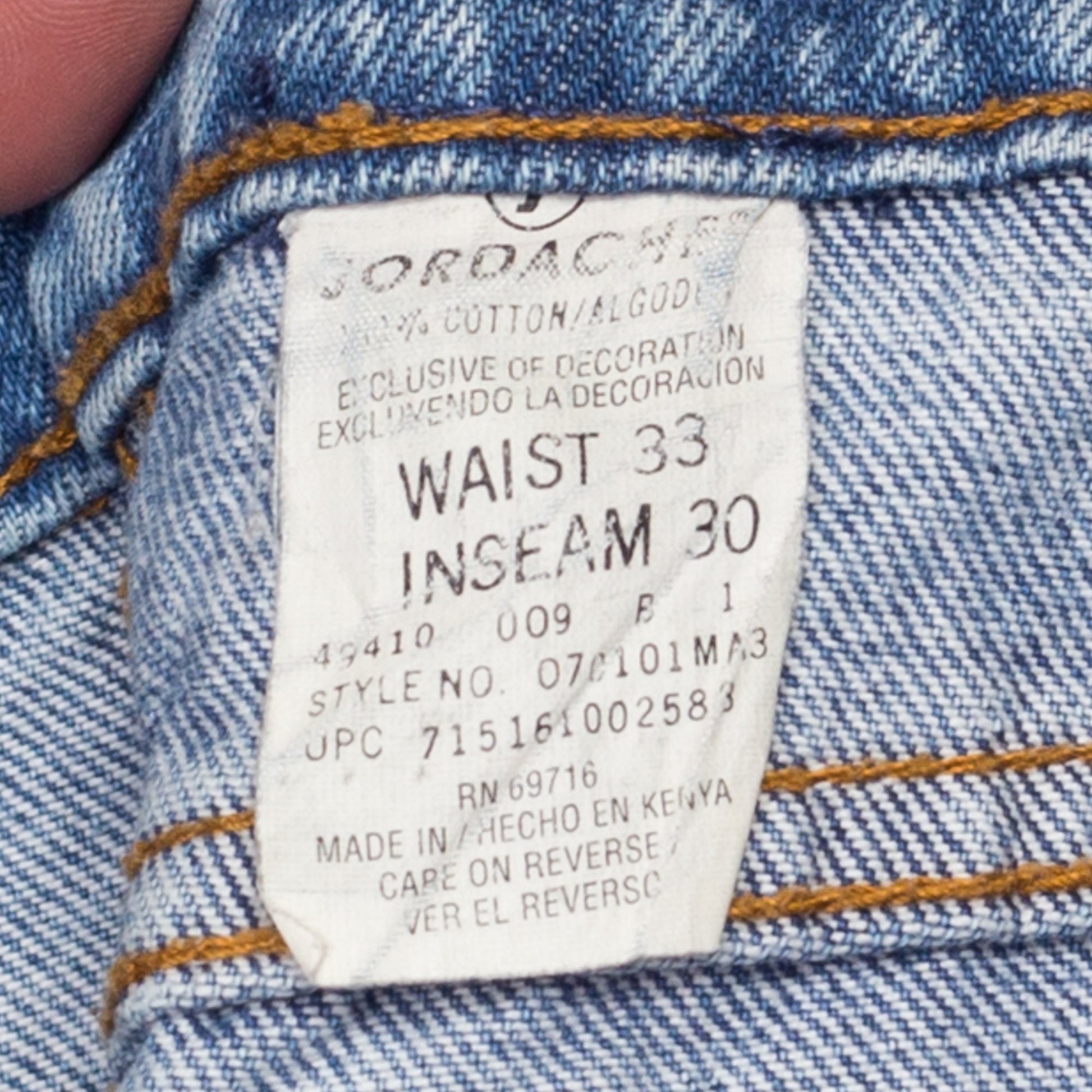 Medium 90s Jordache Straight Leg Ankle Jeans | Vintage Mid Rise Medium Wash Denim Mom Jeans