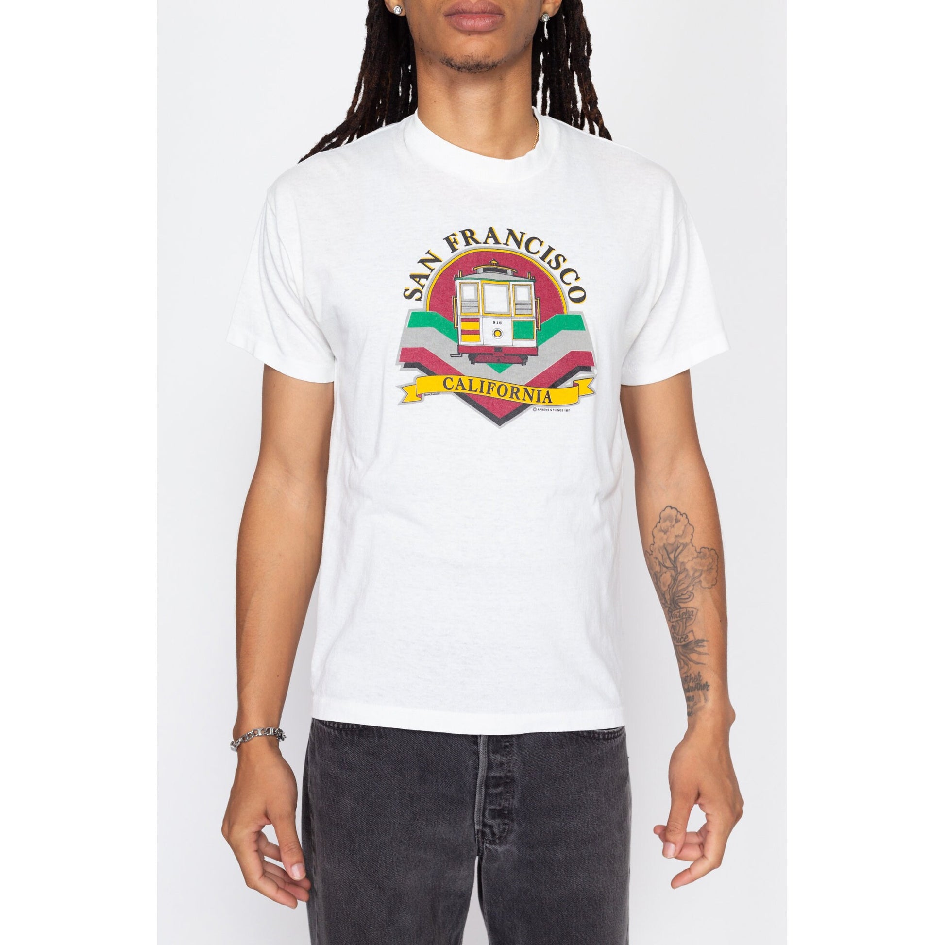Retro San Francisco T-Shirt Residents State California