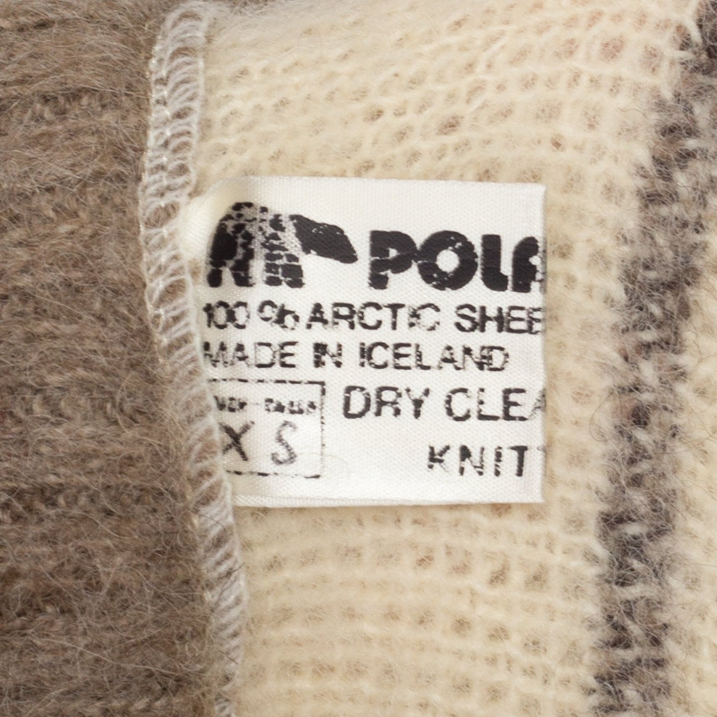 XS-Sm 70s Icelandic Fair Isle Sweater | Vintage Nordic Lopi Lopapeysa Hand Knit Wool Pullover Jumper