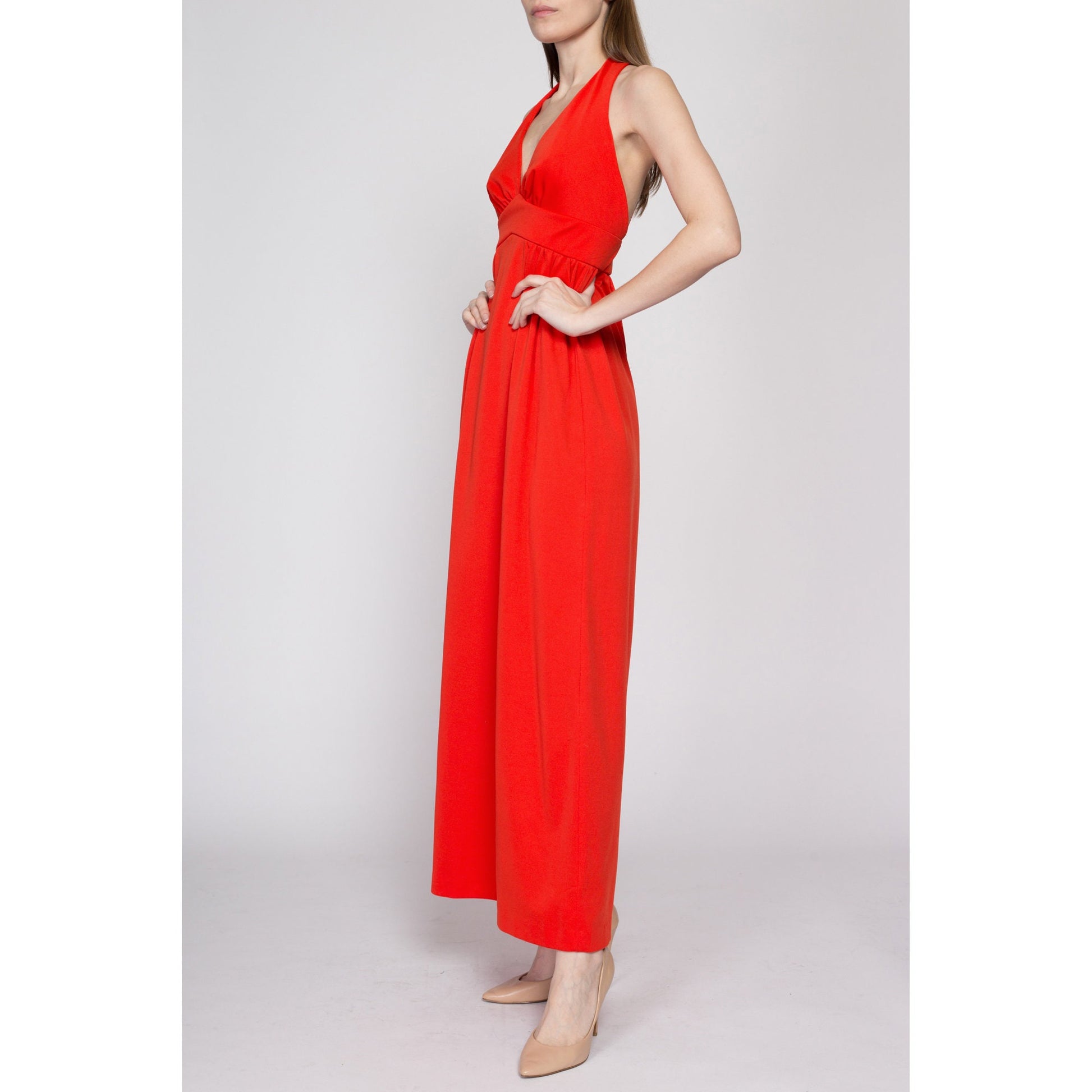 orange hippie dress Harmony Midi Dress