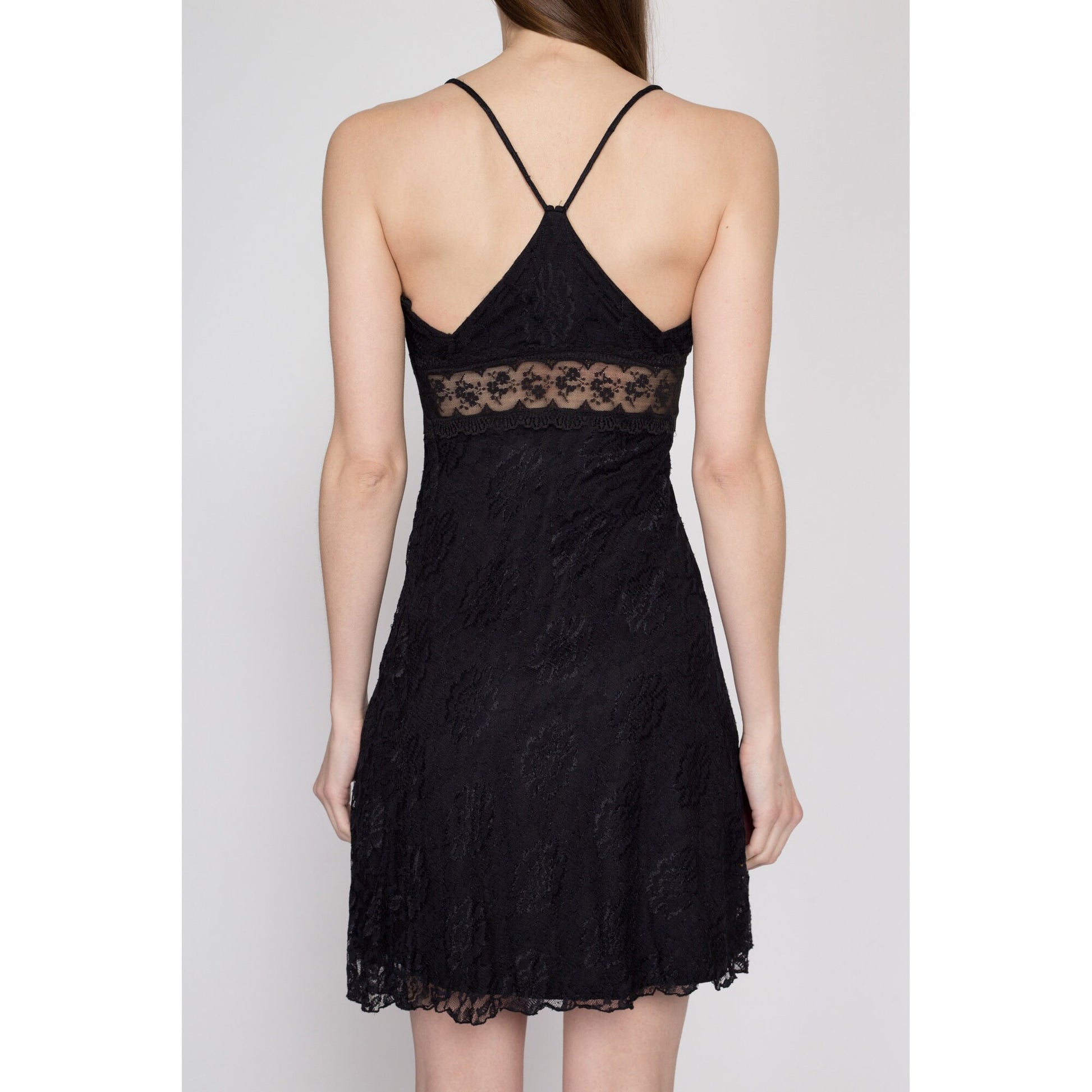 y2k black mini dress Trendy K-Fashion Y2K Black Dresses: Floral & Feminine