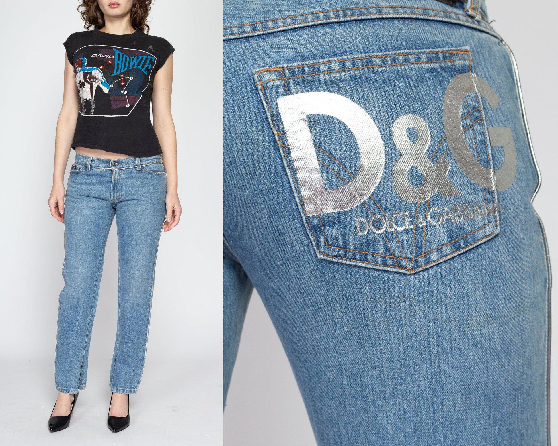 Medium Y2K Dolce & Gabbana Low Rise Jeans – Flying Apple Vintage