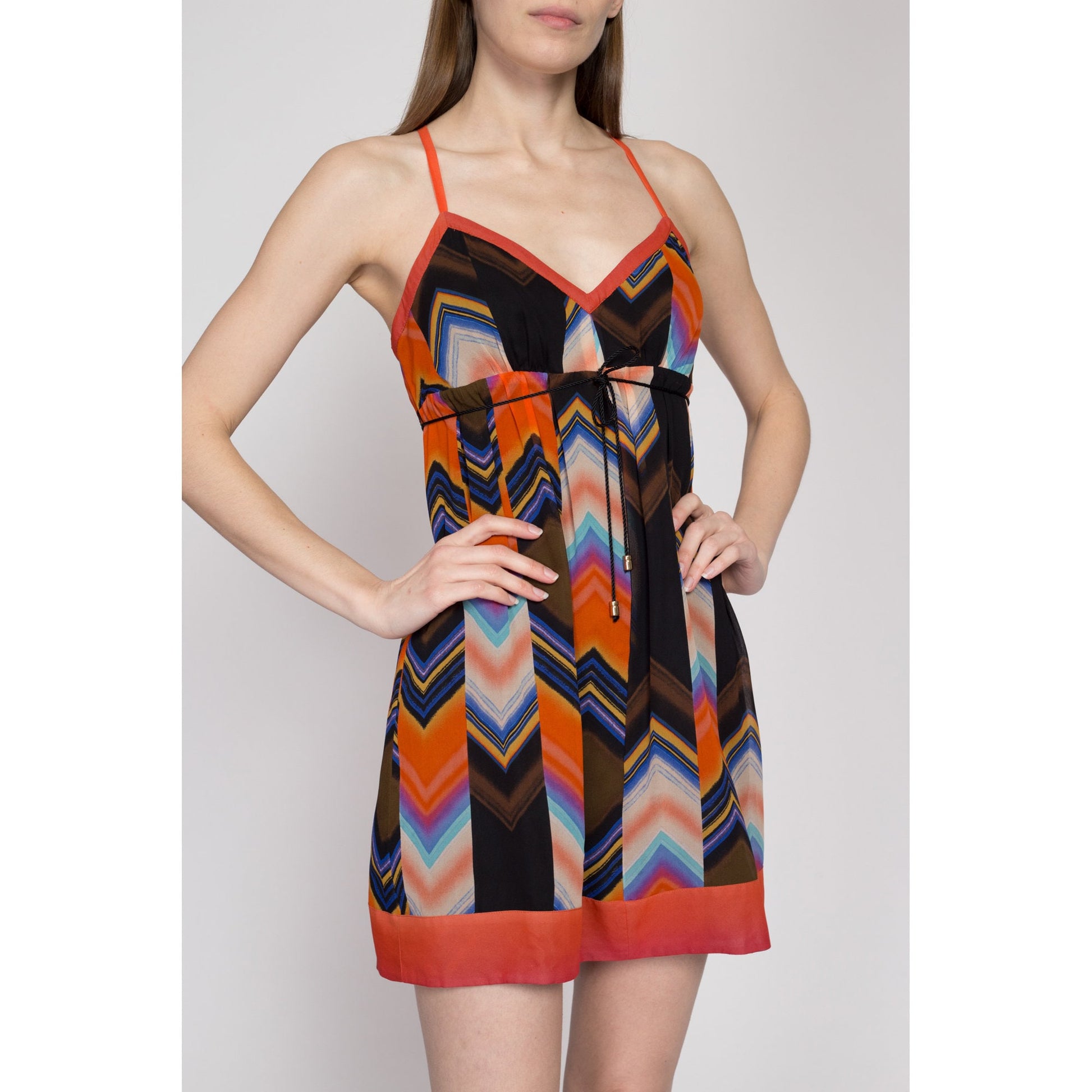 guess silk dress MARCIANO by GUESS Amazon Leaf Silk Maxi Dress