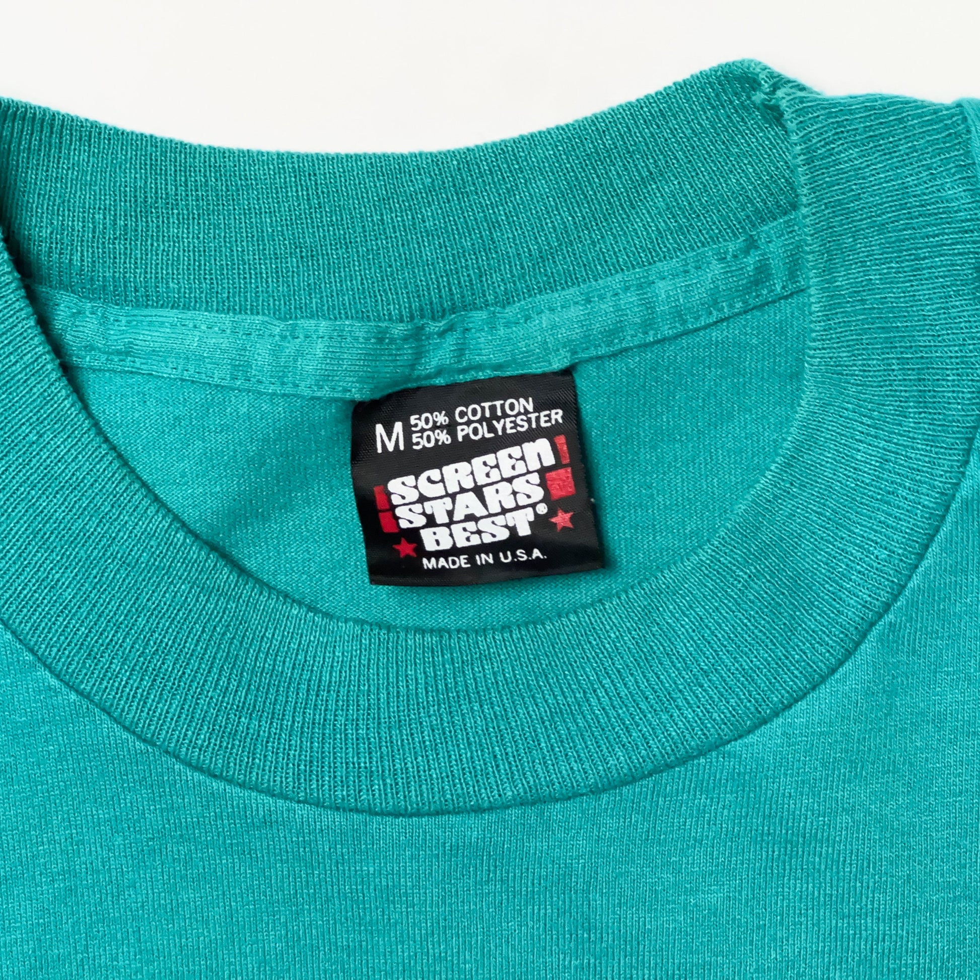 Small 90s Nashville Tennessee Country Music T Shirt | Vintage Teal Green Grand Ole Opry Venue Graphic Tee