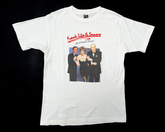 Medium 80s Frank, Liza & Sammy Concert T Shirt | Vintage The Ultimate Event Graphic Music Concert Tee