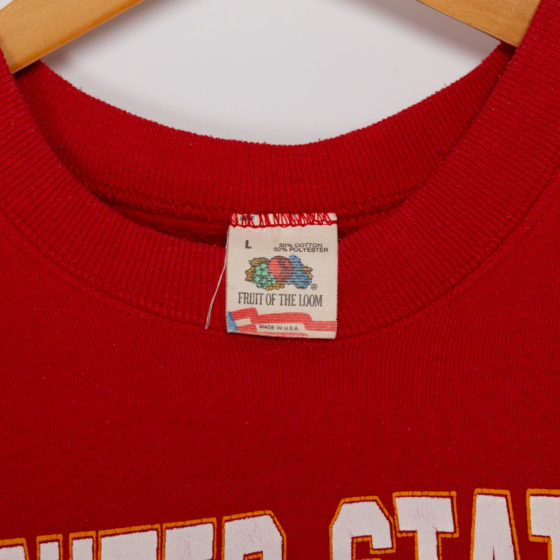 Medium 80s US Marine Corps Raglan Sweatshirt | Vintage USMC Red Military Graphic Crewneck Pullover