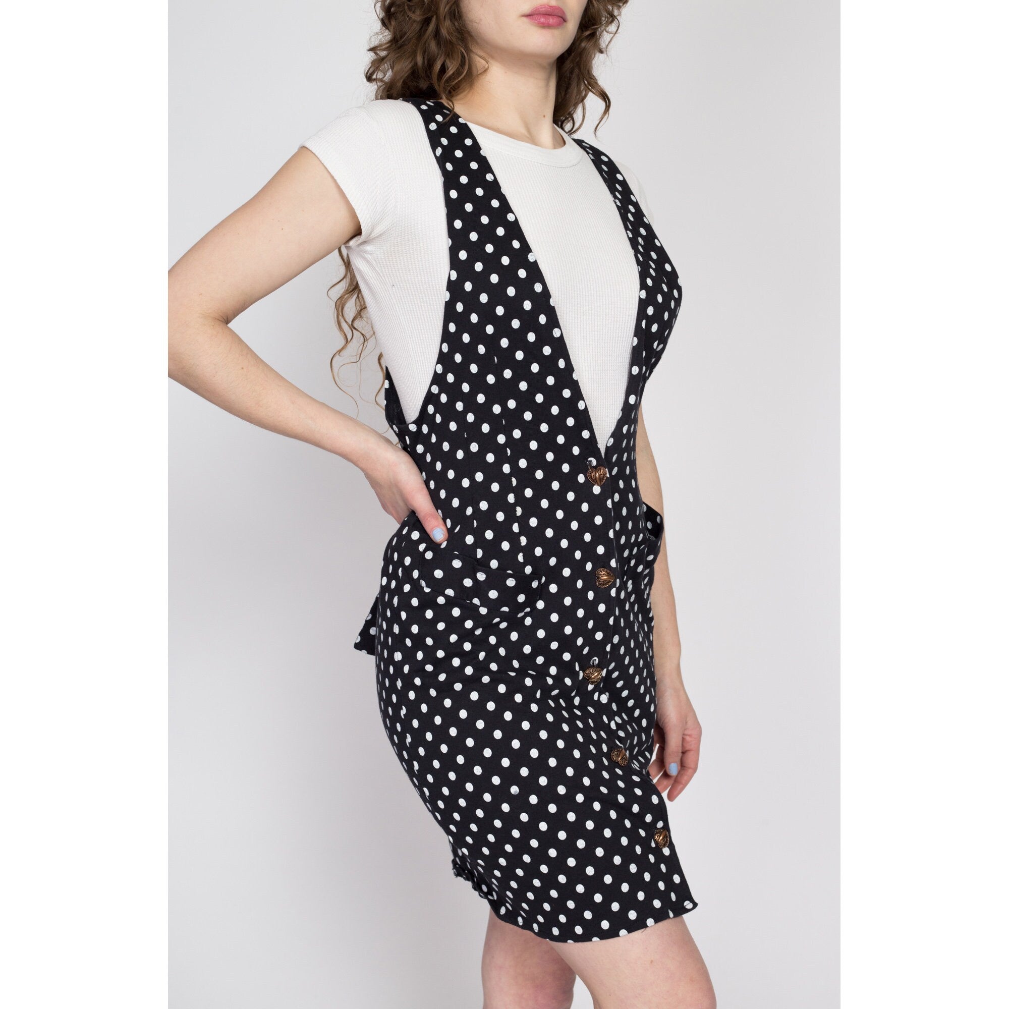 Polka dot pinafore shop