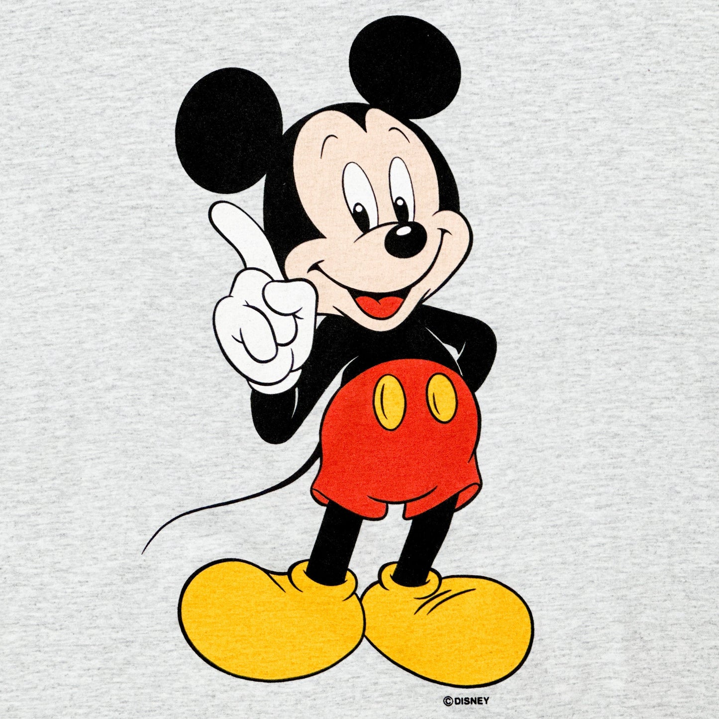 XXL 90s Mickey Mouse T Shirt | Vintage Heather Grey Disney Cartoon Graphic Tee